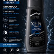 SHAMPOO PARA HOMBRE, CONTROL CAIDA, ANTICASPA 400 ML - Img 52413670