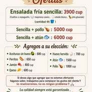 Deliciosas ensaladas frías por encargo - Img 55339163