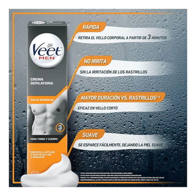 CREMA DEPILATORIA HOMBRE 200 ML - Img 33763384