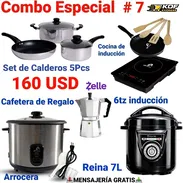Combo de olla reina. Arrocera. Cafetera - Img 55692768