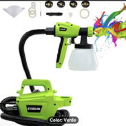 Pistola eléctrica de pintar de 800 w viene con su compresor - Img 55325081