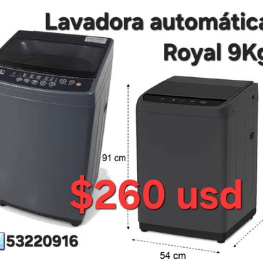 Lavadora Royal de 11Kg con 6 meses de garantía (factura y mensajería) y más 53220916 - Img 115172234