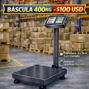 Pesa ó Báscula de plataforma 400 kg - Img 54337676