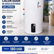 🔥 Calentador de Agua Eléctrico JINGHAN 60L - Img 55985776