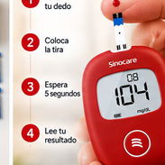 Glucometro Con Tiras Lancetas Y Lancetero - Img 58290286