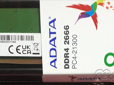 Venta mem RAM ADATA *SELLADA/0Km* 8GB 2666mhz DDR4 [10500 CUP] (53302297) - Img main-image