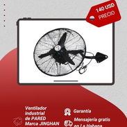 Ventilador industrial marca JINGHAN de 20” (de pared) - Img 55665192