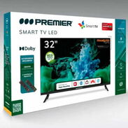 Smart tv 32 pulgadas nuevo en caja 📦 con accesorios 2 mandos una base para ponerlo e la pared y con miles d canales gra - Img 45552549
