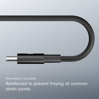 CABLE BEATS USB-A A USB-C 1.5M TRENZADO CARGA RÁPIDA APPLE ANDROID ENVÍO DISPONIBLE + GARANTÍA - 5/7