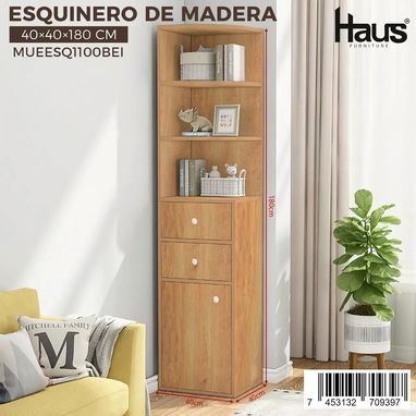 Estantes esquineros  Madera - 3/5