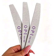 Lima profesional O.P.I 100/180 ✨ Perfecta para acrílico, gel, semipermanente o uñas naturales. Una cara más fuerte para - Img 58021383
