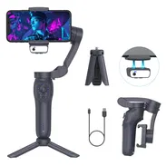 Trípode Comitok L7C Pro con luz RGB y seguimiento facial con IA - Img 56484540