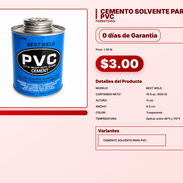 CEMENTO SOLVENTE PARA PVC . - Img 57556246