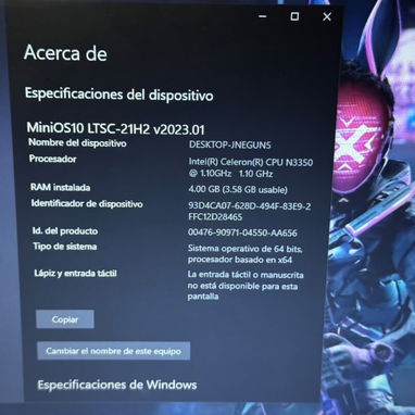 Laptop Lenovo Equipo confiable con rendimiento ideal para algunos juegos y trabajos de programación informática. - 3/6