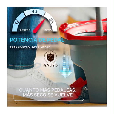 Fregona O-Cedar de pedal - 6/7