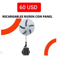 Ventilador recargable con panel solar - Img 53940670