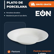 Platos de Porcelana Blanco – Modelo EÔN - Img 56448040