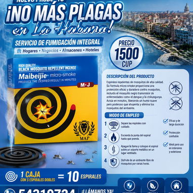 Exterminio de moscas y mosquitos en La Habana - 5/5
