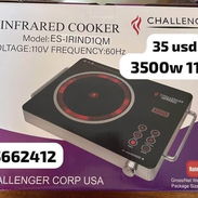 Cocina infrarroja marca challenger de 3500w . Entrega gratis dependiendo el lugar - Img 55809478