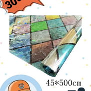 Papel adhesivo cristal-vitral 45x 500 cm - Img 55786648