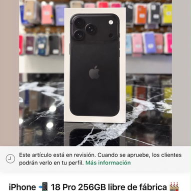 📱 TecnoBox: iPhones Libres y RSIM (16 Pro Max, 16 Plus, 16e, 17, 17 Pro Max, 18 Pro) | La Habana 📱 - 7/10