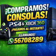 “Compramos consolas PS4 y Xbox 360 en cualquier estado. Pago inmediato y en dólares (USD). Contáctanos ahora mismo al 56 - Img 54279130