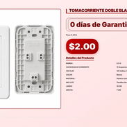 TOMACORRIENTE DOBLE BLANCO S.P.C . - Img 56933847