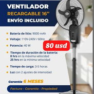 VENTILADOR RECARGABLE A MEJOR OFERTA - Img 57101703