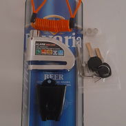 Candado de disco anticizalla con alarma para moto viene con accesorios - Img 51437881