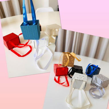 Bolsas de regalo , y cajitas para cadenas , anillos - Img 127556171