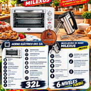 🎂 COMBO DE REPOSTERÍA 🍰 HORNO ELECT. 32 L + MEZCLADORA DE MANO MILEXUS. TENEMOS MENSAJERÍA. 📲 54833699 - Img 57296009