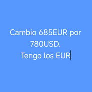 Cambio euros por dólares. - Img 58065077