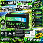 Batería LiFePO4 Dyness AR1.2 de 12 V y 100 Ah con protección contra baja temperatura, variedad de Baterías y Estaciones - Img 57696703