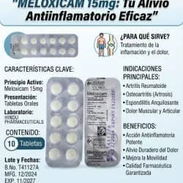 Meloxicam 15 mg - Img 58270844