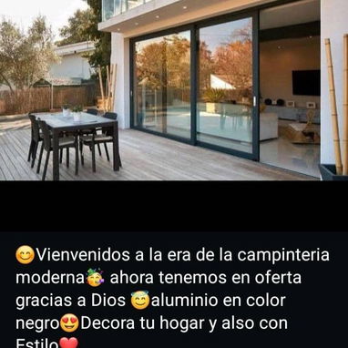Puertas y ventanas de aluminio con Cristal - 10/10