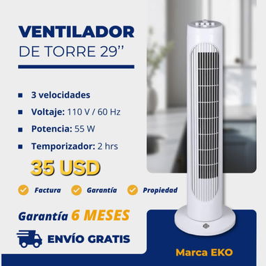 Ventilador, pared, pedestal, de mesa y recargables - 9/10