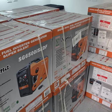 PLANTA ELÉCTRICA SIGMA INVERTER 6500W NUEVA CON FACTURA, GARANTÍA Y TRANSPORTE INCLUIDO ⚡🔥 - 2/2