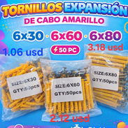 Tornillos de expansión.Cabo amarillo - Img 56904563