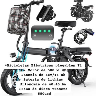 Vendo estas Motos electricas tienen garantia y mensageria incluidad. Whatsapp+53 59398206 - Img 127231317