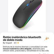 Ratón inalambrico Bluetooth de doble modo - Img 57352246