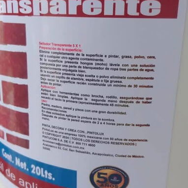 Importación de pintura - 8/9