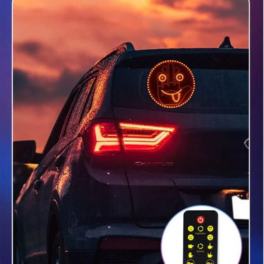 luz LED para ventana trasera de coche con forma de mano - Img 100435070