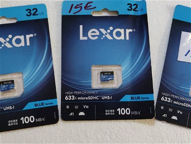 Tarjeta memoria micro SD Lexar 32 GB 15€ - Img 63828073
