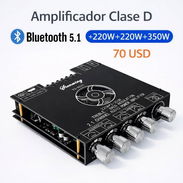 🔊 Amplificador Clase D (Bluetooth 5.1) Nuevo Sellado en Caja - Img 57291865