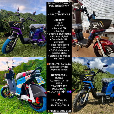 Ganga. Garantía y transporte. Venta de bici motos, motos eléctricas y de gasolina, triciclos, bicicletas eléctricas - Img 124622884