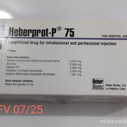 Heberprot - P 75, Factor de Crecimiento ( Hebermin ) - Img 44645845