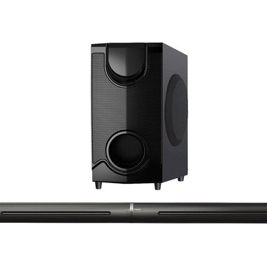 barra de sonido PREMIER c/subwoofer usb/bt/tf/aux/hdmi/optica con control remoto - Img 120562745