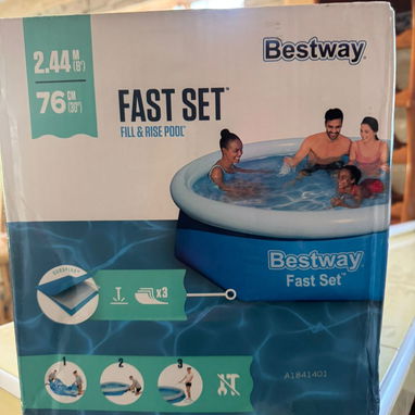 Piscina inflable Bestway 2.44 m 📦 - Img 120539290