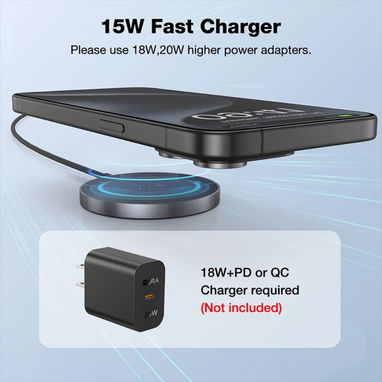 Cargador Inalámbrico - GAR281 1HORA 15W Wireless Charger 🔶 $12 - 2/4