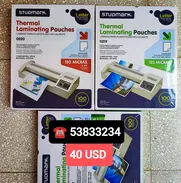 ⭐Micas para plasticar Tamaño Carta de 125 y 150 micrones (5 y 6 milésimas, 100 unidades) marca STUDMARK (Alta Calidad) M - Img 50045056